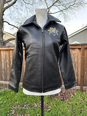 Buy CA Highway Patrol Leather Ladies Jacket • 138.56£