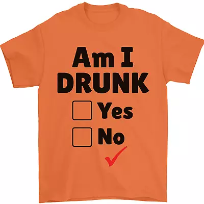 Buy Am I Drunk Funny Beer Alcohol Wine Guiness Mens T-Shirt 100% Cotton • 9.48£