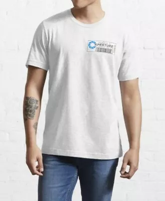 Buy Aperture Laboratories Science T Shirt %100 Cotton Game Portal • 12.95£