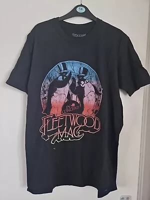 Buy Official Fleetwood Mac Cotton Rock Metal Concert Tee Casual Band T-shirt • 4.99£