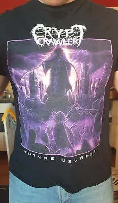 Buy Crypt Crawler - Future Usurper T-shirt LARGE - Pre-owned • 15£