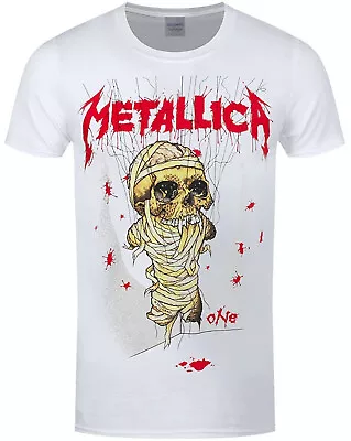 Buy Metallica One And Justice For All Lars Ulrich Official Tee T-Shirt Mens • 16.36£