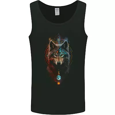 Buy Dreamcatcher Wolf Spiritual Moon Phases Mens Vest Tank Top • 9.99£