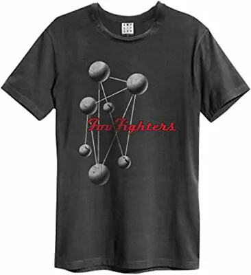 Buy Amplified Foo Fighters The Colour And The Shape Mens Charcoal T Shirt Tee • 19.95£