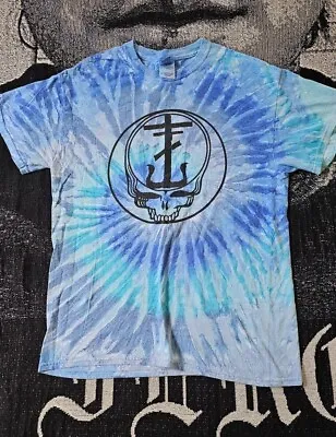 Buy Frank Iero And The Patience Rare Grateful Dead Rip Tie Dye Shirt • 86.86£