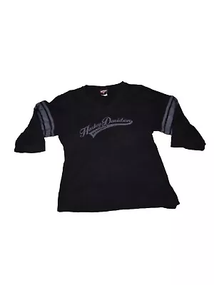 Buy Womens Harley Davidson T Shirts 2xl Mid Length Sleeve 2005 • 18.94£
