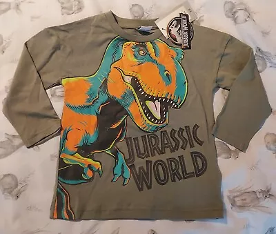 Buy Jurassic World Long Sleeve Tshirt Size 2-3 *bnwt* • 3.99£