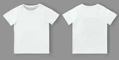 Buy White Sublimation Plain T-Shirt Baby Toddler Child Cricut Infusable Ink Craft • 5£