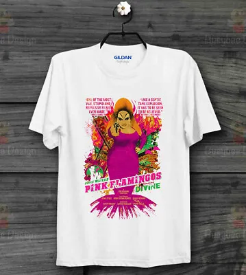 Buy Pink Flamingos 70s Film Divine Comedy QUEEN DREAMLAND Unisex T Shirt B153 • 7.99£