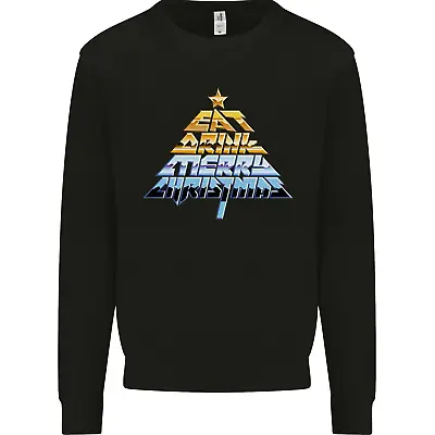 Buy Heavy Metal Christmas Rock Music Xmas Mens Sweatshirt Jumper • 18.99£