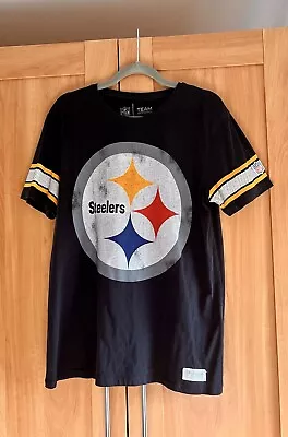 Buy Excellent Condition! Mens NFL Team Apparel Pittsburg Steelers T-Shirt By TU -Med • 3.25£