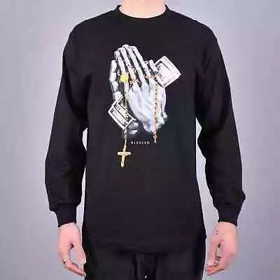 Buy DGK Blessed Longsleeve T-Shirt - Black • 31.99£