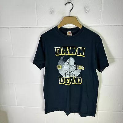 Buy Vintage Dawn Of The Dead Shirt Mens Medium Black Zombie Movie 2004 Horror Retro • 28.95£