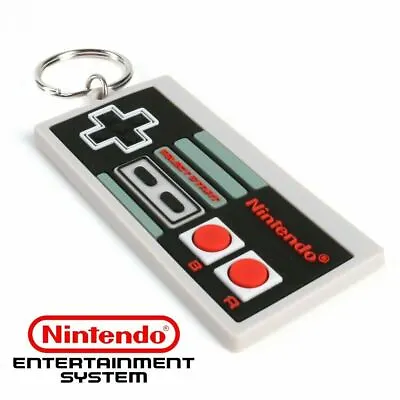 Buy NES CONTROLLER KEYRING Charm Zipper Key Tag Retro Gamer Keychain Nintendo Merch • 4.83£