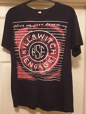 Buy RARE Killswitch Engage AOJB Tshirt (long Discont) KsE Alive Or Just T Shirt Tee  • 45£