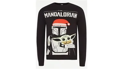 Buy Stars Wars The Mandalorian  Christmas Jumper Sweater XXL GIFT WORK SCHOOL • 39.99£