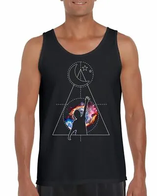 Buy Psychedelic Reach For The Stars Cosmic Universe Drug DMT Mens Vest Tank Top • 12.95£