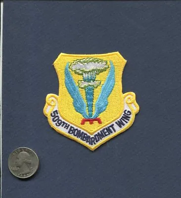 Buy 509th BW BOMB WING USAF BS SAC Bomber Squadron Hat Jacket Patch • 5.66£