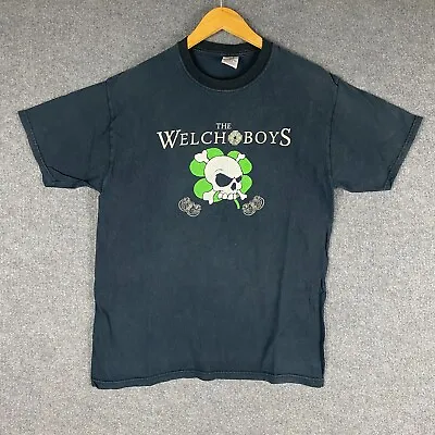 Buy Vintage The Welch Boys Shirt Mens Large Black Sailor's Grave Records Hip Hop • 12.38£