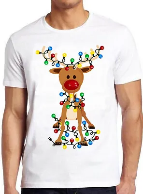 Buy Christmas Reindeer Xmas Adorable Party Gift Man Woman Tee T Shirt M452 • 6.35£