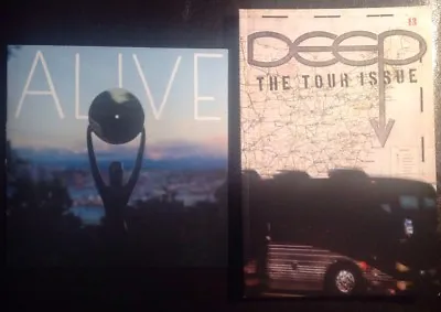 Buy Pearl Jam Ten Club ALIVE 7  Vinyl Deep Zine + Deep T-shirt Men's XL Exclusive • 58.46£