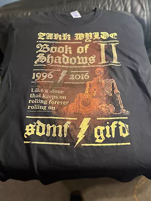 Buy Zakk Wylde Book Of Shadows II T Shirt New No Tags Mint XL Black Heavy Metal Ozzy • 33.78£
