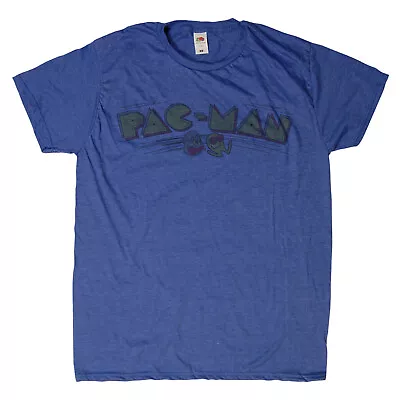Buy Pac Man T-Shirt Retro Arcade Tee Novelty Design Logo Vintage Cool Game Tee • 9.95£