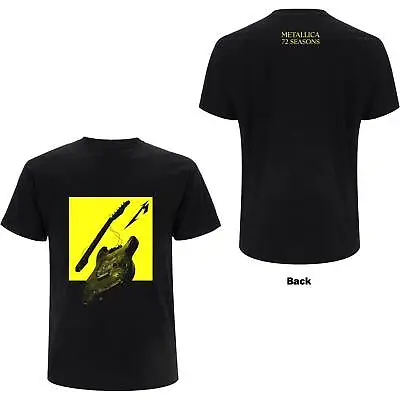 Buy Metallica 72 Seasons Broken Burnt Guitar Shirt S-XXL T-shirt Official Band Merch • 21.69£