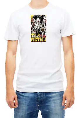 Buy Pulp Fiction Mia Wallace Quentin Tarantino Poster Short Sleeve Men T Shirt K070 • 11.40£