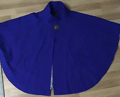 Buy Lizzy Nolan London Designer Ladies Jacket /cape Cobalt Blue One Size Bnwot £98  • 29.85£