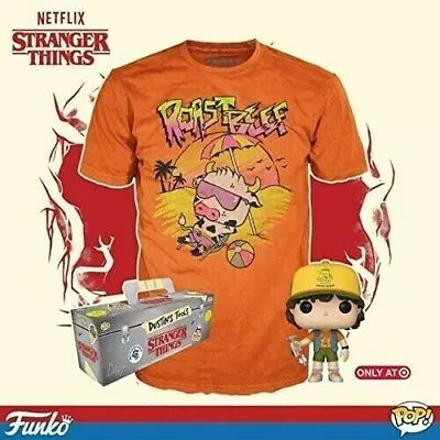 Buy Funko Pop! Stranger Things Collectors Box: Dustin’s Tool BOX! NEW+ T-Shirt XXL • 20.20£