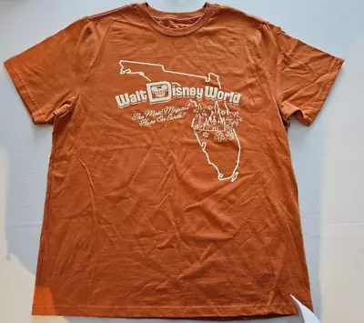 Buy Walt Disney World Most Magical Place On Earth Florida T-Shirt (3XL) New • 45.35£