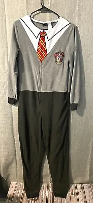Buy One Piece Pajamas Adult S (4-6) Harry Potter Uniform Costume. Gryffindor • 14.40£