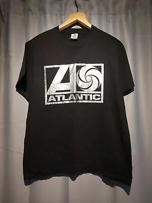 Buy Atlantic Record Label Tshirt SzM Vinyl Record DJ  • 10£