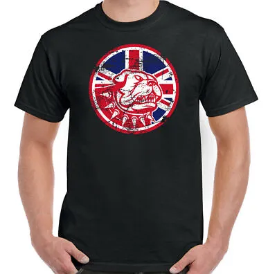Buy British Bulldog T-Shirt Union Jack Flag Mens St Georges Day Football Top England • 9.94£