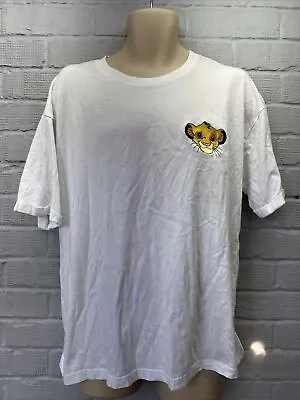 Buy Disney Lion King Simba Embroided Badge Size 12-14 T-shirt • 10.99£
