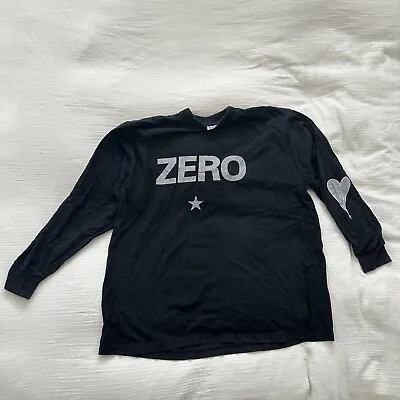 Buy Vintage 1996 Smashing Pumpkins Zero BWBW Long Sleeve T-Shirt XL, Used, Rare • 200£
