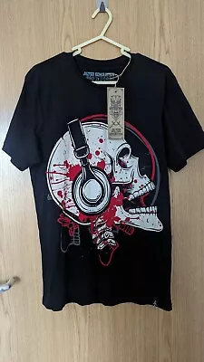 Buy BNWT, Jilted Generation Gothic Print Skull T-shirt, Size L • 4.99£