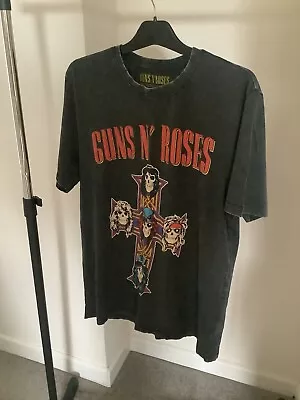 Buy Guns And Roses T-shirt Mens Size M • 2.50£