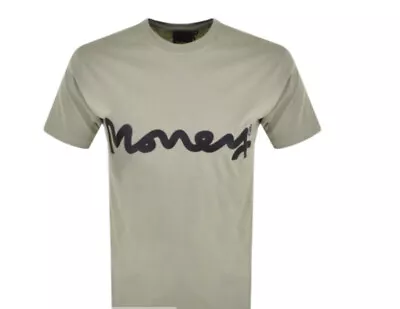 Buy Money Mens Crew Neck Tshirt Size Xl Brand New Grey Black Ape B6 • 18.99£
