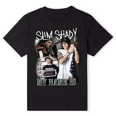 Buy Official Eminem My Name Is Slim Shady Unisex T-Shirt • 16.19£