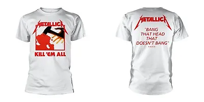 Buy METALLICA - Kill 'Em All (White) - T-shirt - NEW - LARGE ONLY • 25.28£