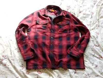 Buy Mens Superdry, Lined, Wool Lumberjack Jacket/Shirt.  Heavy-duty L 24 Ptp.  • 14£