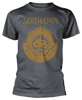 Buy Soilwork Snake Charcoal T-Shirt OFFICIAL • 16.29£