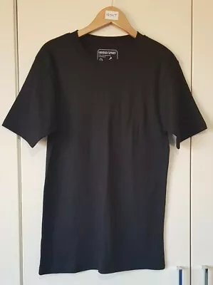 Buy Urban Spirit Men's T-shirt Size Medium Black Short Sleeve Peak Performance Out • 5.99£