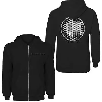 Buy Bring Me The Horizon Unisex Zipped Hoodie: Flower Of Life (Back Print) OFFICIAL  • 43.79£