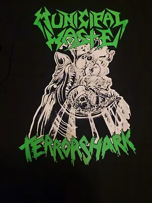 Buy Municipal Waste 2 Sided Shirt Small Thrash Metal Dri Hardcore Anthrax Vintage • 20.59£