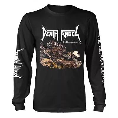 Buy DEATH ANGEL - THE ULTRA-VIOLENCE (BLACK) BLACK Long Sleeve Shirt Small • 30.98£