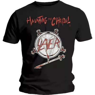 Buy Slayer 'Haunting The Chapel' Black T Shirt - NEW • 15.49£
