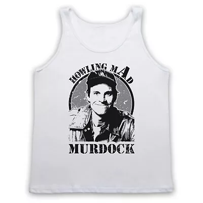 Buy Howling Mad Murdock The A Team Action Tv Unofficial Adults Vest Tank Top • 18.99£